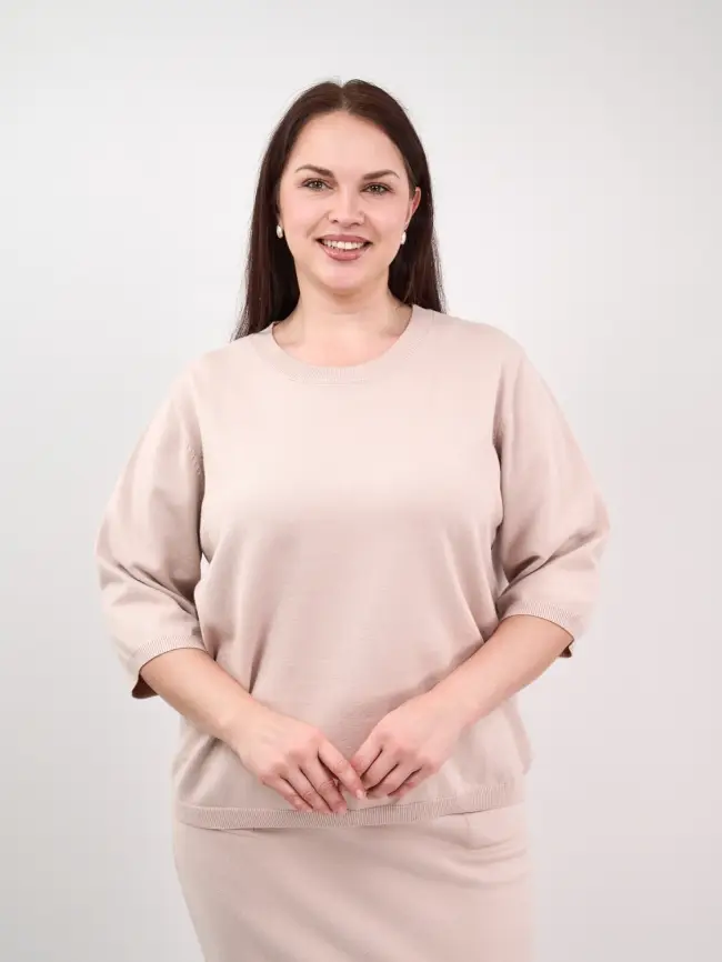 Джемпер 25412 ЭттоПлюс Размер 50-58 фото 41