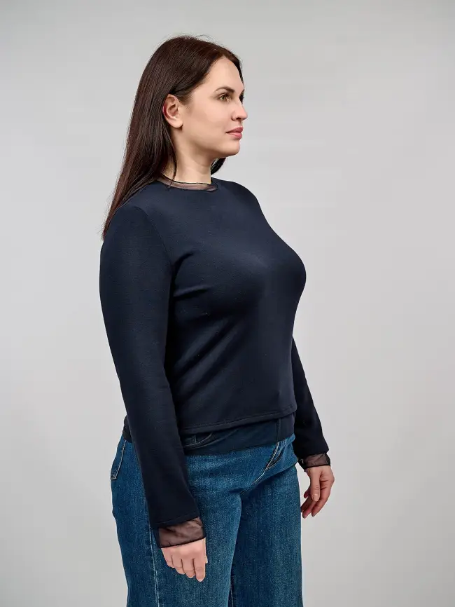 Лонгслив 25253 Размер 50-54 фото 30