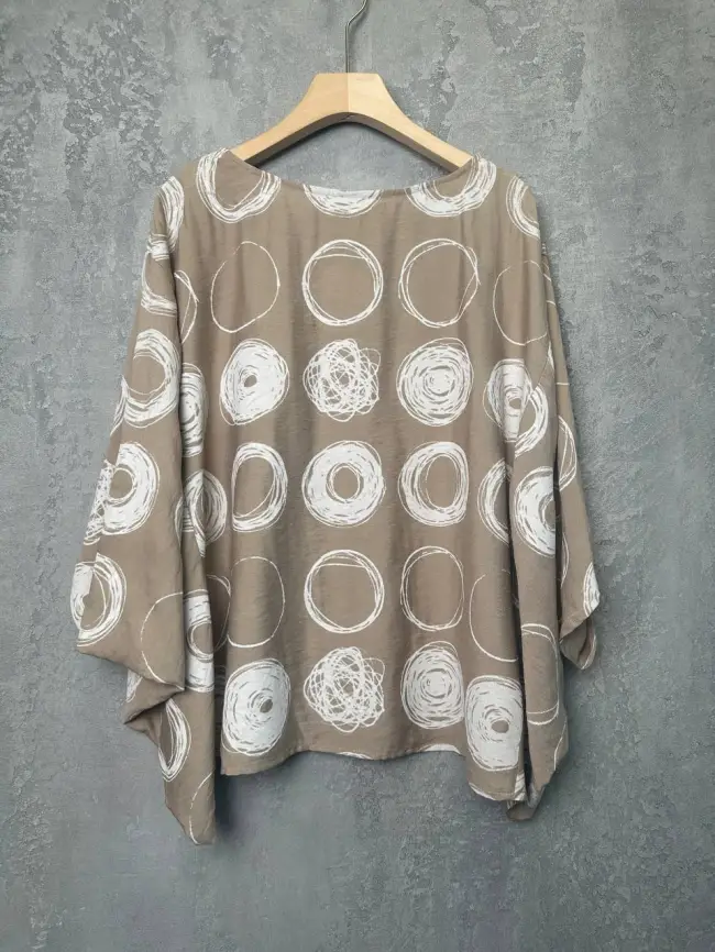 Блуза оверсайз ЭттоПлюс 31599 фото 19