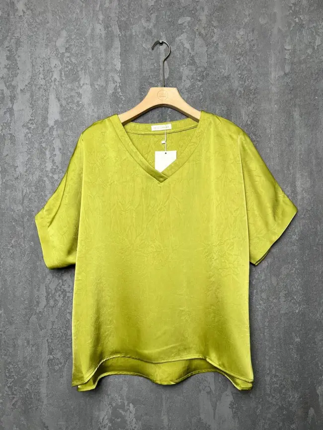 Блуза с v-вырезом ЭттоПлюс 1003 Размеры 50-58 фото 54