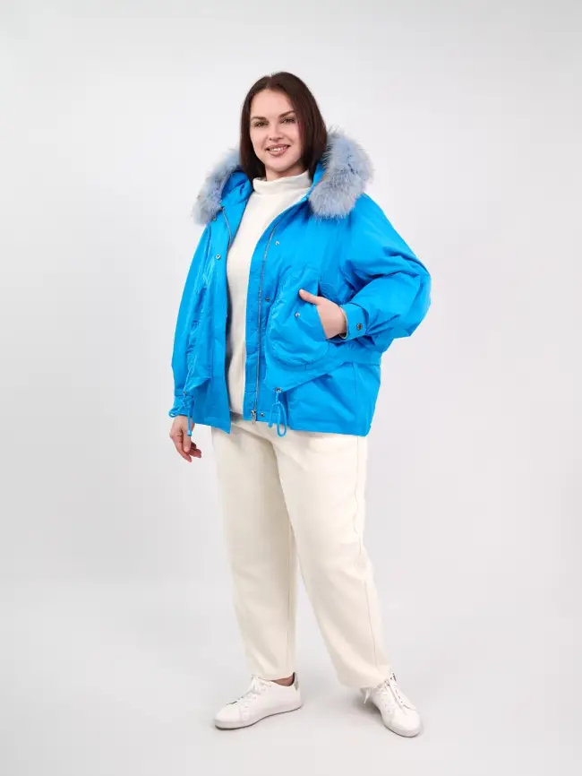 Пуховая куртка "Снежок" 8998 фото 24