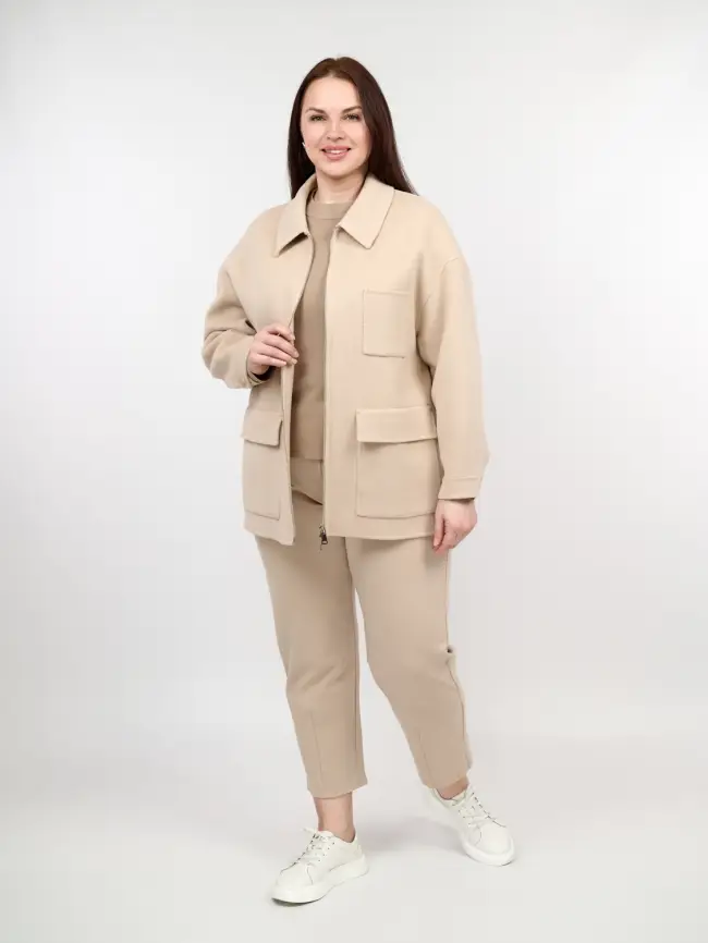 Пальто 25529 Размер 52-56 фото 7