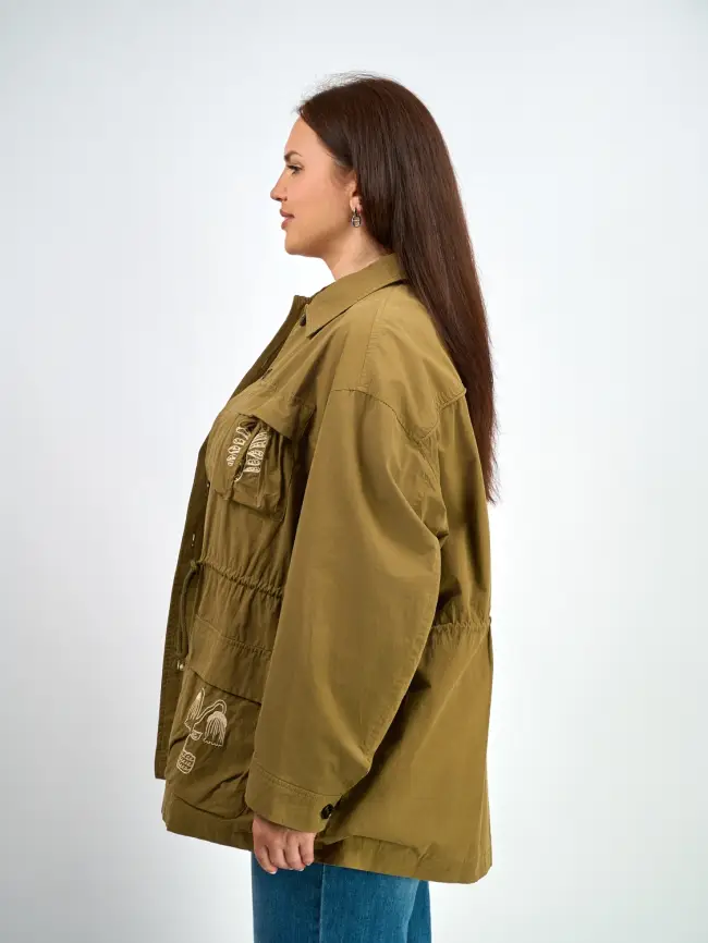 Куртка ветровка 9101 Размер 52-58 фото 4