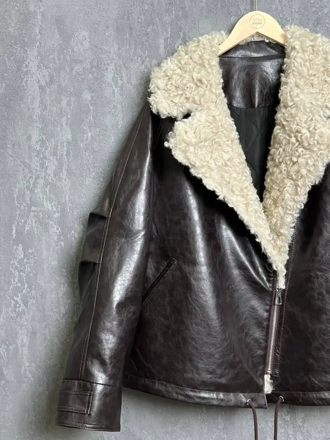 Дубленка 881801 Размер 54-58 фото 19