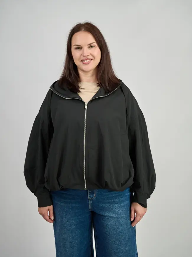 Ветровка с капюшоном 25170 Размер 50-60 фото 61