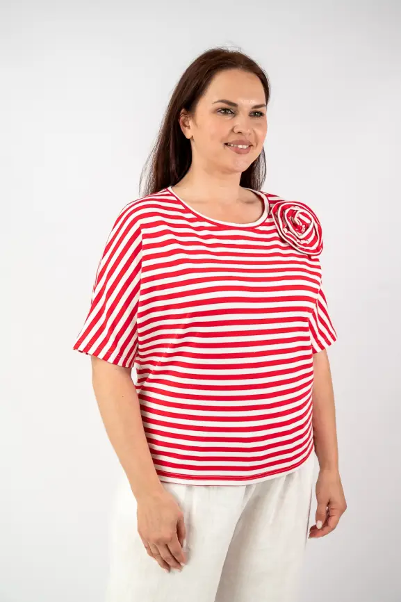 Футболка полоска ЭттоПлюс 33415 фото 7