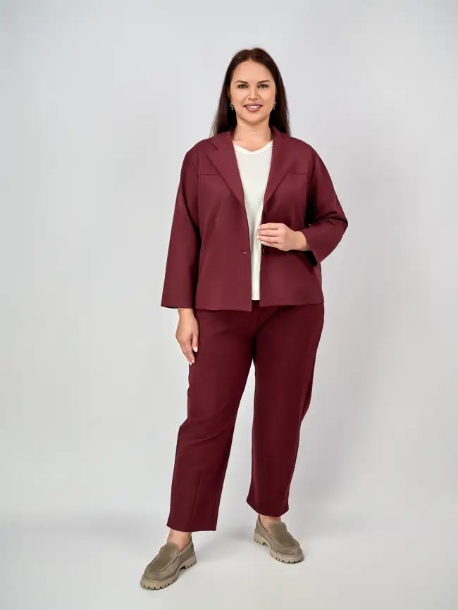 Брюки 33494 ЭттоПлюс размеры 52- 58 фото 55