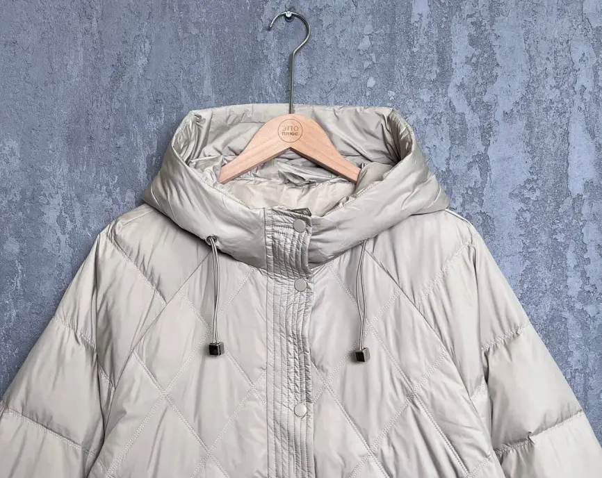 Пуховая куртка ЭттоПлюс 2553 Размер 48-52 фото 46