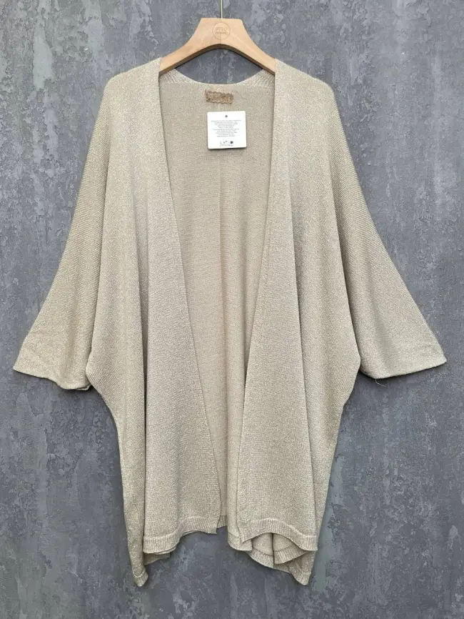 Двойка кардиган и топ Италия 8935 Размер 50-58 фото 3