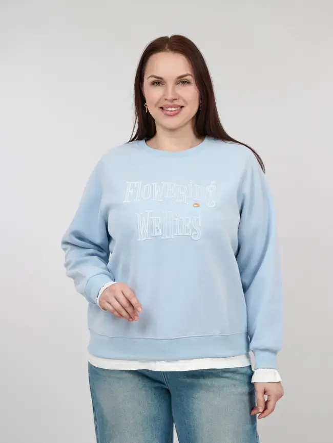 Свитшот 9732 Размер 50-58 фото 16