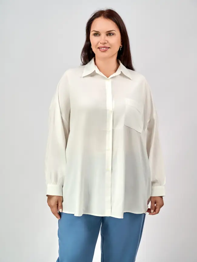 Рубашка 599 размер 50- 58 фото 5