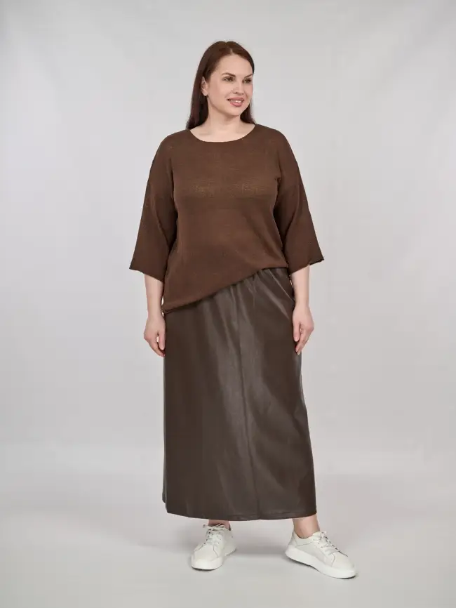 Джемпер облегченный ЭттоПлюс 25107-1 Размер 50-58. фото 113