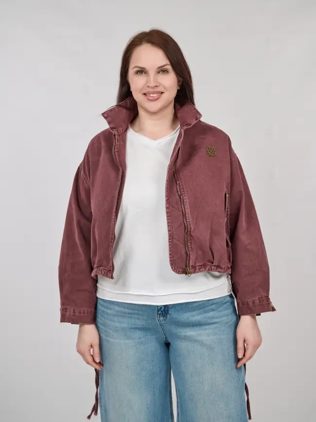 Куртка джинсовая  88111 Размер 48-56 фото 17