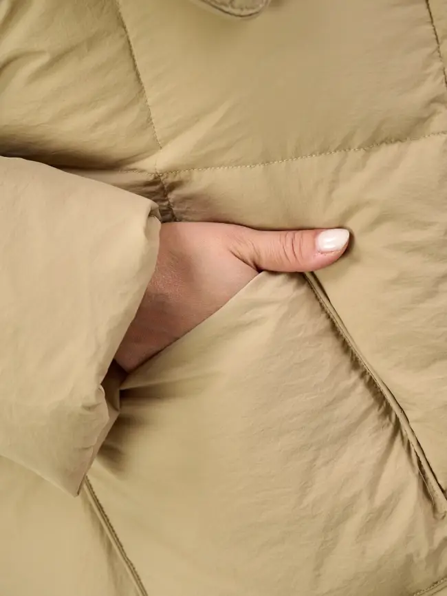 Пуховик женский с шарфом 8358 Размер 50-58 фото 94