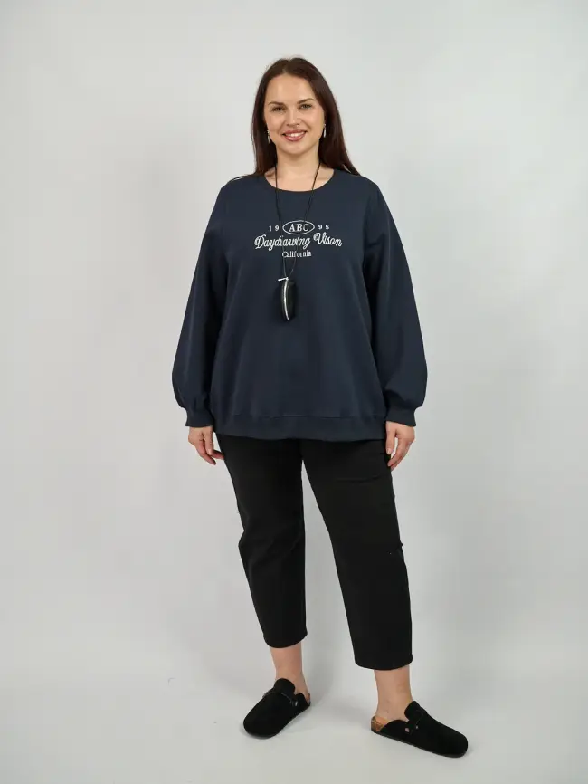 Брюки 7/8 1008 Размеры 50-58 фото 7