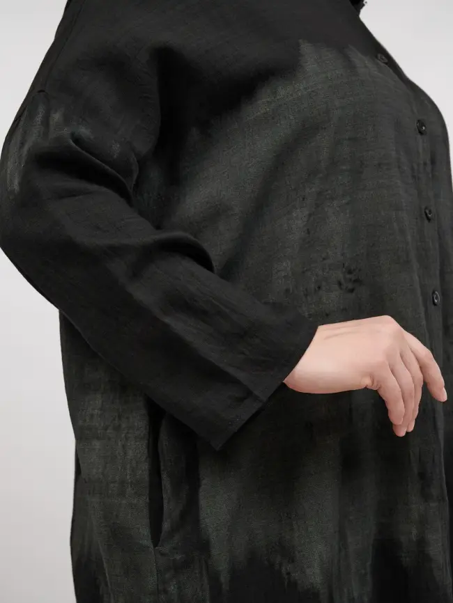 Платье рубашка ЭттоПлюс 22959 Размер 50-58 фото 8