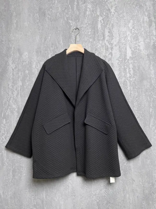 Жакет трикотажный 0045 Размер 52-60(черный) фото 1