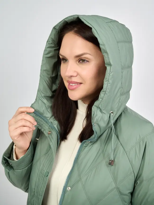 Пуховая куртка ЭттоПлюс 2553 Размер 48-52 фото 59