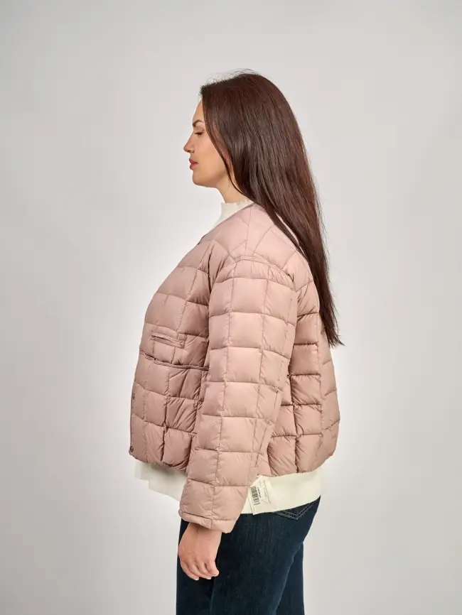 Куртка пух легкая размер 44-52 8176 фото 33