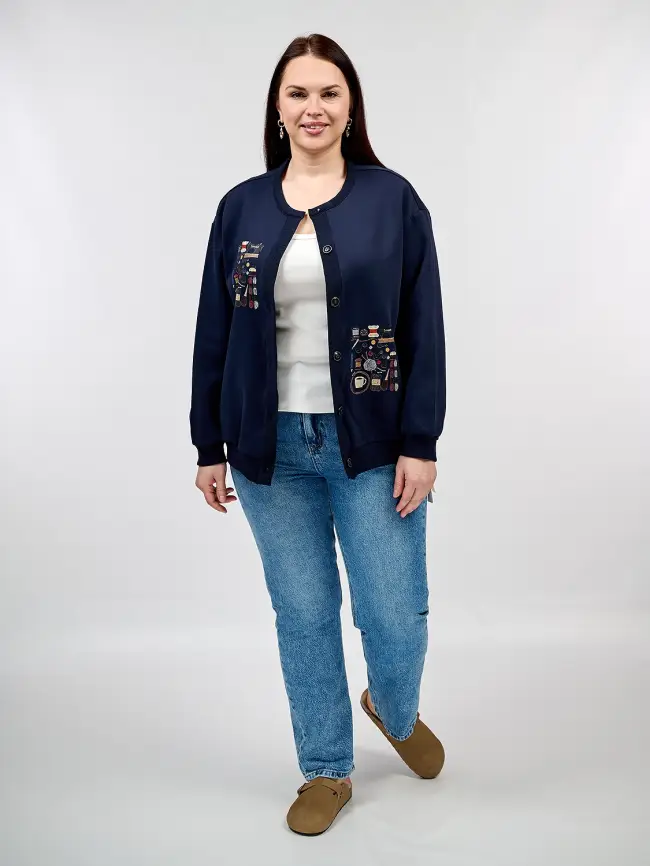 Джинсы 25266 ЭттоПлюс Размер 50-56 фото 41