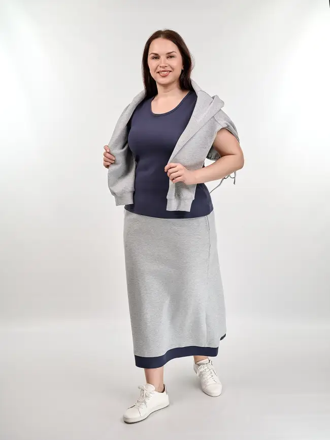 Костюм тройка 0093 Размеры 54-58 фото 8