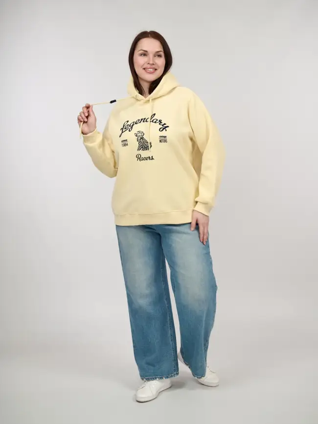 Худи 9738 Размер 50-58 фото 4