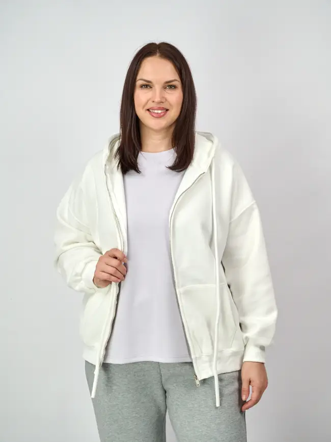 Худи зип оверсайз 505 фото 18