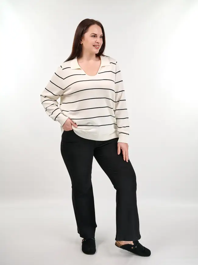 Джемпер 8257 Размер 50-58 фото 7