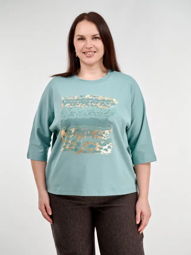 Лонгслив 25002 Размер 50-58 фото 71