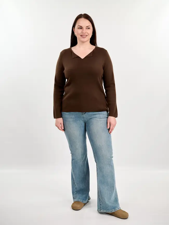 Джемпер 23221 Размер 50- 58 фото 10