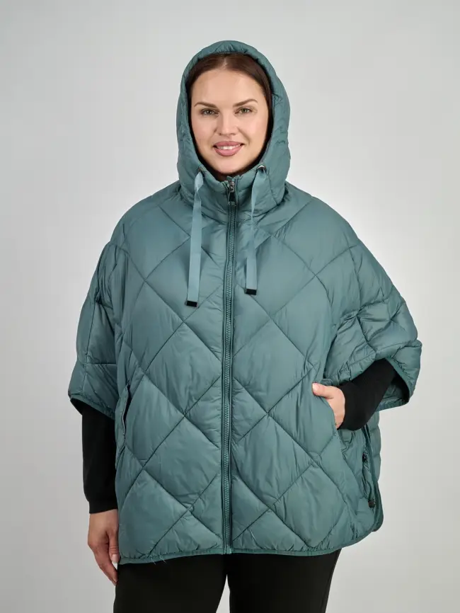 Пончо Италия 2335 Размер 48-58 фото 59