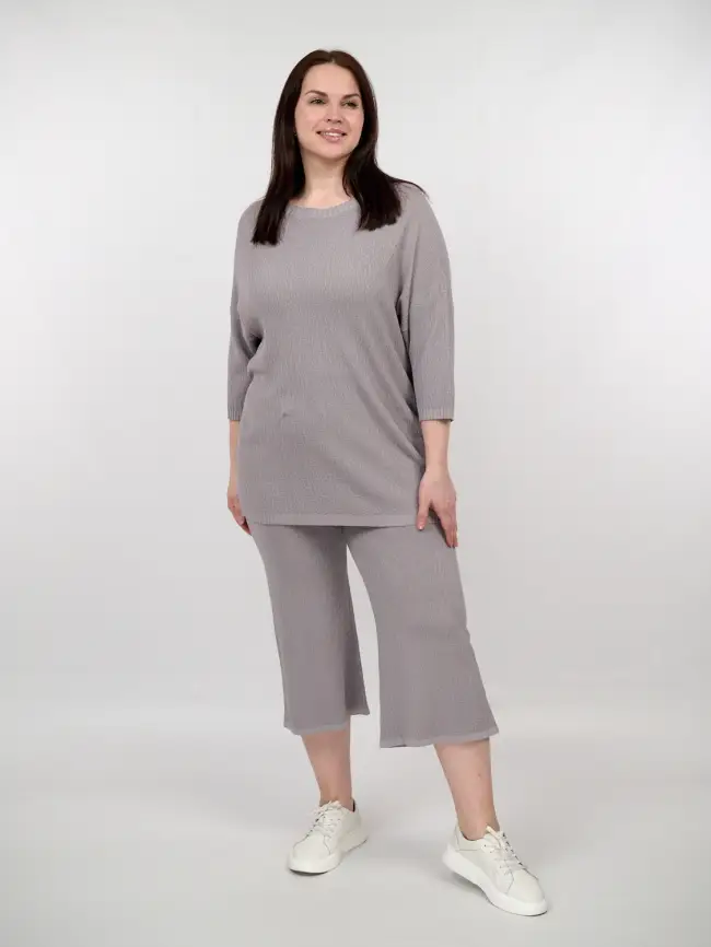 Кюлоты трикотажные облегченные ЭттоПлюс 2137 Размер 50-58 фото 65