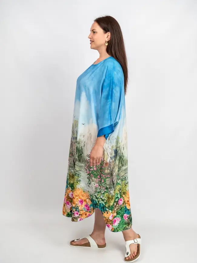 Платье пейзаж Италия 25095 фото 3