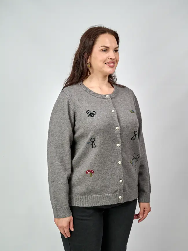 Джемпер 23196 Размер 46-56 фото 30