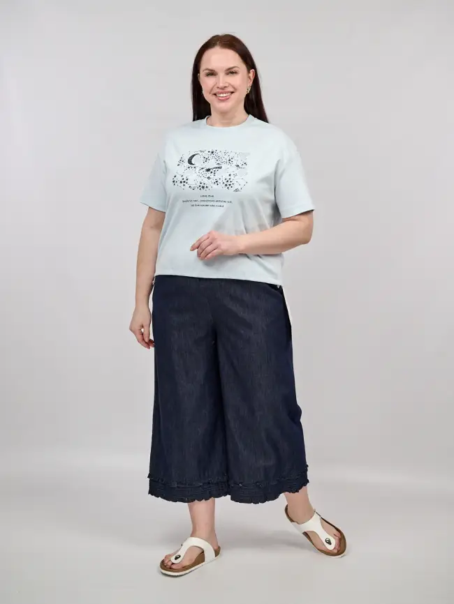 Футболка с принтом 95143 Размер 50-54 фото 5