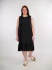 Сарафан волан лен 23300 Размер 54-58