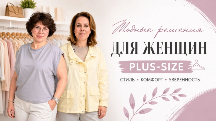 Модные решения для женщин плюс сайз